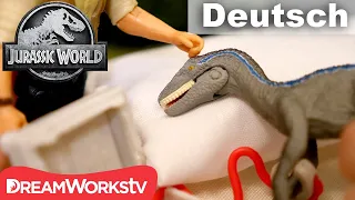 Der Wettlauf um das Leben von Blue! | JURASSIC WORLD