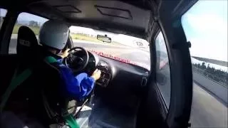 saxo nitro (aggelos) 11.7sec 184kmh Drag battle kopaida