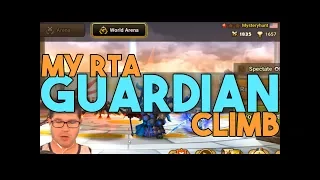 My RTA Guardian Climb in SUMMONERS WAR