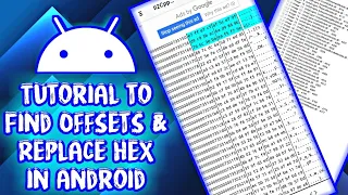 How to Find Offsets & Replace Hex for Games in Android | Easy Tutorial to find offsets using Mobile