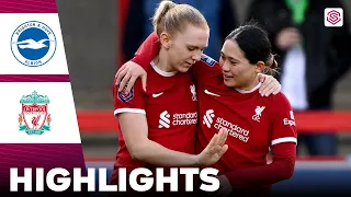 Liverpool vs Brighton | Highlights | FA Women's Super League 18-02-2024