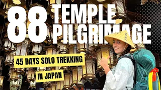 Join me walking 45 days on the 88 Temple Pilgrimage in Shikoku, Japan