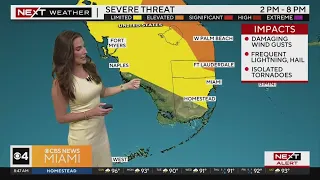 South Florida 8 a.m. Weather Forecast 5/19/2024