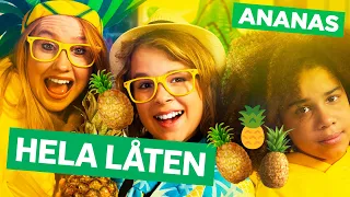 HELA LÅTEN ANANAS av KOKOBÄNG musikvideo med Alex & Carro! #kokobäng #ananas