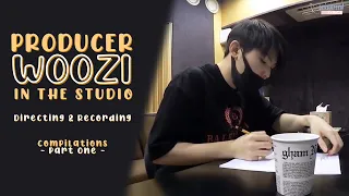 [PART 1] Seventeen Woozi in Recording Studio [Going Seventeen cut] (고잉세븐틴 프로듀서 우지 모음)