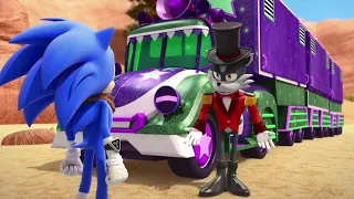 Соник Бум   1 сезон 4 серия   Нелегальный цирк   Sonic Boom   мультик для детей