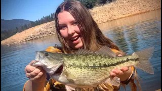 Neko Rigging for fat spotted bass! (Shasta lake)