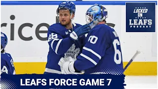 Toronto Maple Leafs force Game 7 vs. Bruins after Joseph Woll and William Nylander play hero