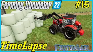 FS22 Timelapse, Haut Beyleron #15: Silage For The Cows!