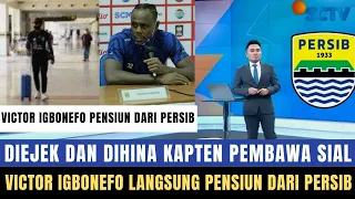 SELAMAT JALAN KAPTEN!! Tak Kuat Dihina dan Diejek, Victor Igbonefo Tinggalkan Persib, Ini Buktinya