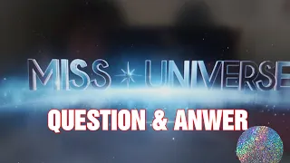 TOP 5 QUESTION AND ANSWER MISS UNIVERSE 2021