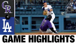 Rockies vs. Dodgers Game Highlights (7/5/22) | MLB Highlights