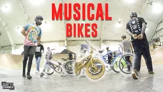 PLAYING MUSICAL BIKES!