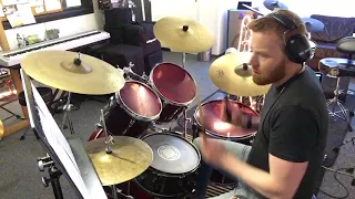 How to Play "Uptown Funk" by Mark Ronson ft. Bruno Mars on Drums - Note-For-Note Drum Cover