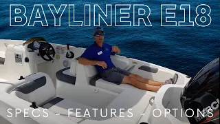 Bayliner Element E18 Walkthrough Review