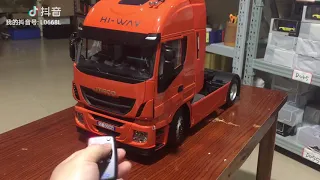 1:12 Large RARE Iveco Stralis Hi Way Truck Head Diecast Models Hobby Toys Heavy