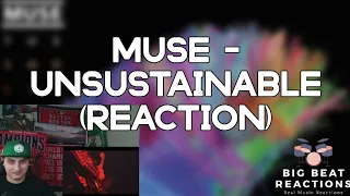 FIRST TIME HEARING!! Muse - Unsustainable (LIVE) (REACTION!!)