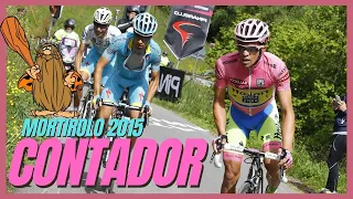 Epic comeback in the MORTIROLO – Alberto CONTADOR's best attacks. GIRO d'Italia 2015.