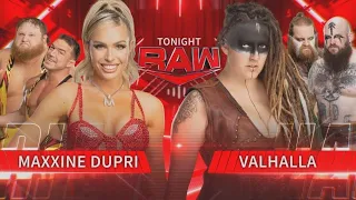 FULL MATCH: Maxxine Dupri vs Valhalla | WWE RAW 7/31/23