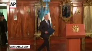 Guatemalan President Resigns