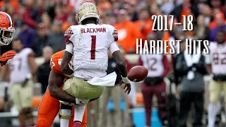 College Football Hardest Hits 2017-18 || Part 1 || ᴴᴰ