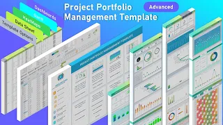 Project Portfolio Management Excel Template - Advanced