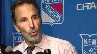 John Tortorella Press Conference after 10/22 Rangers game @ Oilers