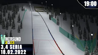 MISTRZOSTWA ŚWIATA W LOTACH 2022 DSJ4 EC | VIKERSUND HS240 | 18.02 | 3, 4 SERIA