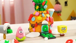 SpongeBob SquarePants Pineapple House Speed Build | Play-Doh: Creative Ideas for Kids