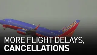 Passengers Scramble as Southwest Airlines Flight Cancellations, Delays Continue