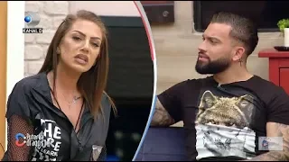 Andreea si Andy  si-au declarat razboi! De la privirile duioase au devenit reprosuri taioase!