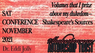 SAT Conference 2021 - 11 - Eddi Jolly - Les Histoires Tragiques and Hamlet