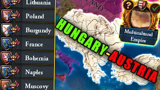 How I Built a Hungarian Austrian Empire in EU4 | HUNGARY 1.37 GUDIE