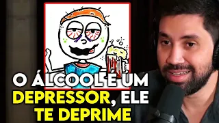 OS EFEITOS DO ÁLCOOL NO CÉREBRO (PSIQUIATRA) | Lutz Podcast