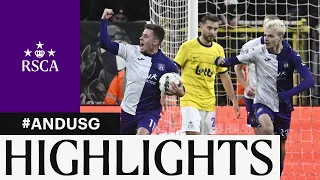 HIGHLIGHTS: RSC Anderlecht - Union Saint-Gilloise | 2023-2024