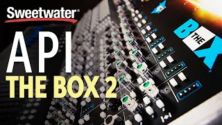 API The Box 2 Summing Mixer and Recording Console Demo