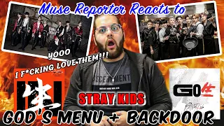 STRAY KIDS ARE AMAZING I LOVE THEM!! (First Time Reacting to God's Menu + Back Door)