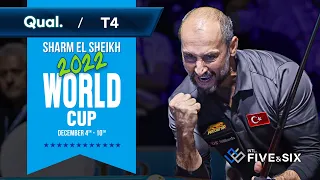 [Table 4] Sharm El Sheikh World Cup 3-Cushion 2022 - Qualification