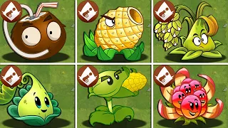 All PULT Plants Power-Up! in Plants vs Zombies 2 Final Bosses