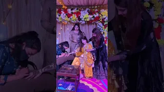 Mehndi Lagayi😍💖|Beautiful Bride| Warda Weds Farhan❤️