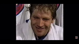 October 25 1983 Jets at Islanders Denis Potvin interview w/ Brian MacFarlane-Jets TV