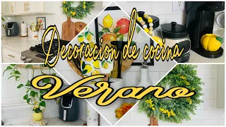 IDEAS para DECORAR la cocina en VERANO🍋SUMMER KITCHEN DECOR 2022🍋 decoracion ECONOMICA VERANO