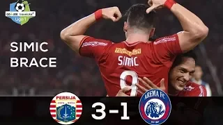 Persija VS Arema 3-1 Cuplikan Gol Liga 1 Gojek 2018
