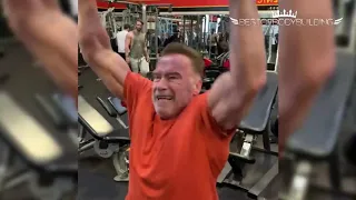 BODYBUIDERS MONSTER Arnold Schwarzenegger Gym Training In 2019 At 71 Years Old