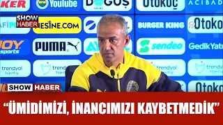 İsmail Kartal: ''Son maça kadar iddiamızı sürdürmeyi düşünüyoruz'' | Fenerbahçe 2-1 Beşiktaş