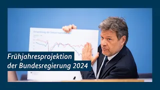 Vorstellung der Frühjahresprojektion 2024 mit Bundesminister Robert Habeck