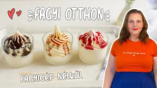 Mc Freeze recept házilag 🍦 készítsd el 3 összetevőből egyszerűen! 🍨