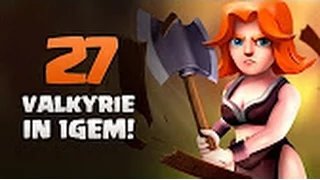 Train Full Valkyries (any troops) in just 1 gem without dark elixir | Clash of clans glitch