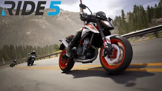 Ride 5 |KTM 890 DUKE R 2021 - Sierra Nevada Full Circuit Race gameplay!!!