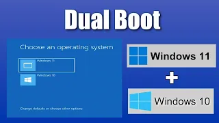 ✨How to Dual Boot Windows 11 + Windows 10 to One Drive/Step-By-Step